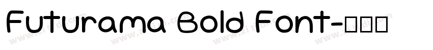 Futurama Bold Font字体转换